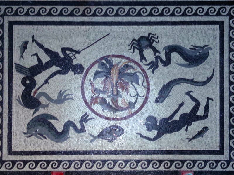 copia mosaico di Pompei